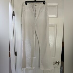 NWT AE White Highest Rise Flare Size 10 Regular